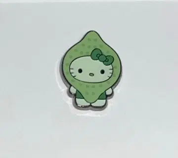 오사카 간사이 만박 일본관 조 키티 오카메 규조토 핀 배지
