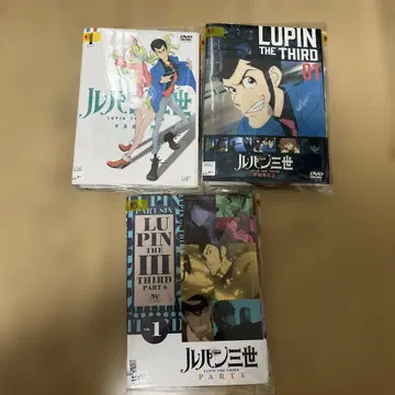 루팡 3세 PART 4 5 6 DVD 전24권 전권 애니메이션