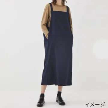 mizuiroind 살로펫 스커트 오버롤 스커트 원피스 네이비