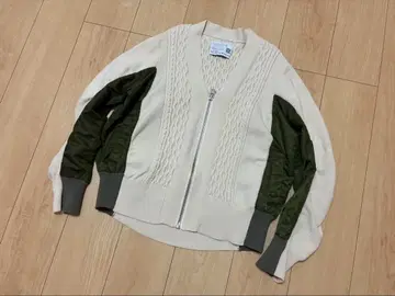 컨디션 최상 passione 파시오네 도킹 MA-1 38 블루종