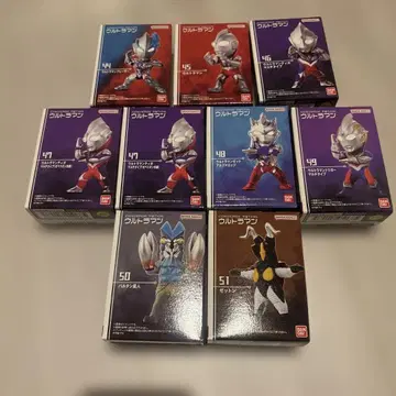 울트라맨 컨버지 모션 7 컴프 세트 미사용 새상품