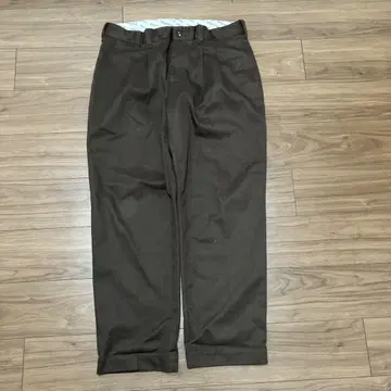 구제 의류 XL 사이즈 HideandSeek 브라운 슬랙스 치노