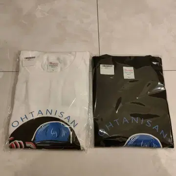 오타니산 T셔츠 L 사이즈 2색 세트