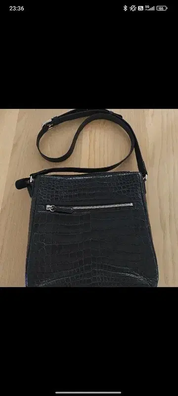 크로커다일 숄더백