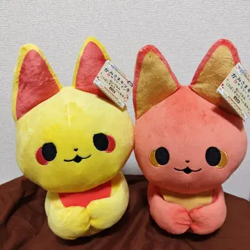 신님 여우와 샐러리맨 봉제 인형 코바코즈와리 베니&킨