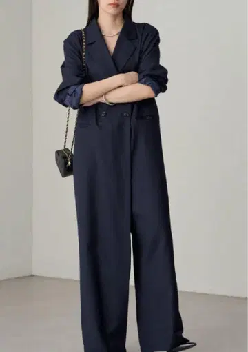 [ Loungedress ] 더블 자켓 올인원