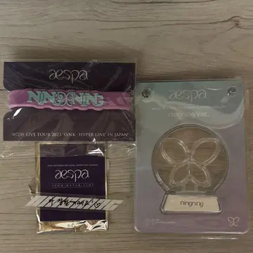 aespa 닝닝 닝닝 팬라이트 액세서리 세트