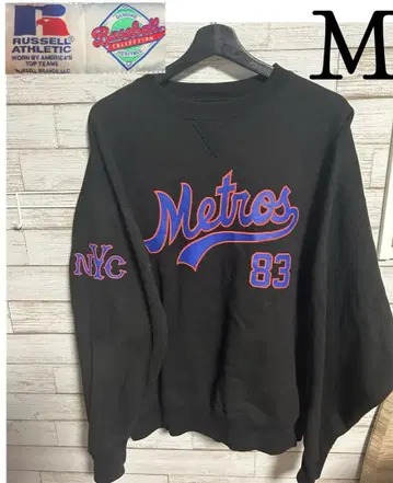 러셀 애슬레틱 메트로스 NYC 83 트레이닝복 M