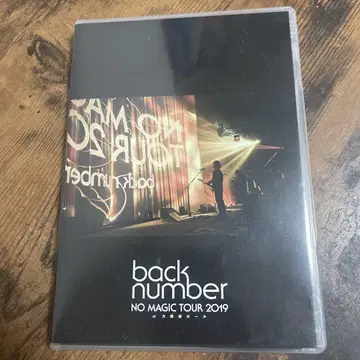 back number NO MAGIC TOUR 2019 DVD
