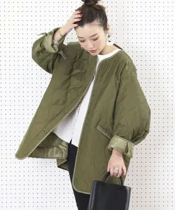 M65 라이너 퀼트 코트