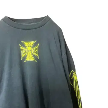 WEST COAST CHOPPERS 롱T 프린트 L 롱 티셔츠