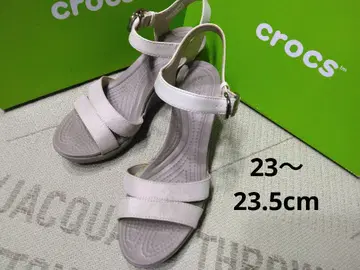 crocs 웨지 샌들 스트랩 포함 (7W-23~23.5cm)