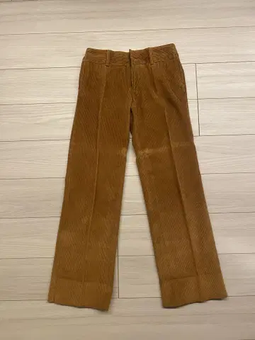 D&G 코듀로이 스트레이트 팬츠 30/44 브라운
