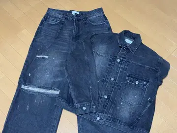 Camphor wood 데님 셋업