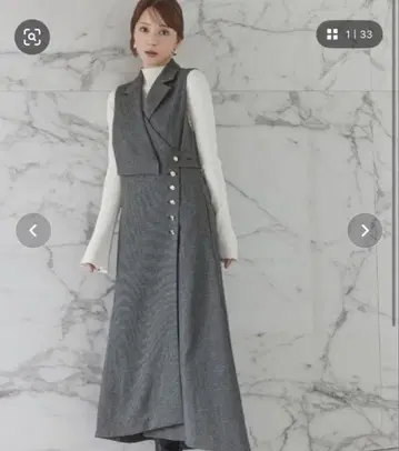 스나이델 snidel 랩 테일러드 오버롤 스커트