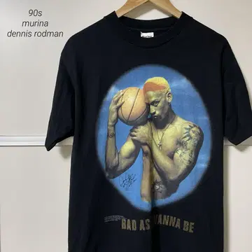 레어 Vintage 90s 데니스 로드맨 티셔츠