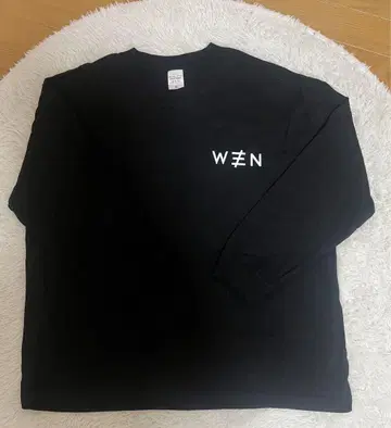 UNITED ATHLE WE/EN 블랙 긴팔 T셔츠 M