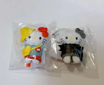 새상품 me 로리즈팜 헬로키티 키링 유치원 등 2개 세트
