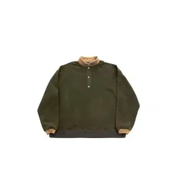 [ H.UNIT ] Snappin wide fleece