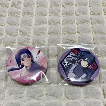 NARUTO 우치하 이타치 캔뱃지 세트