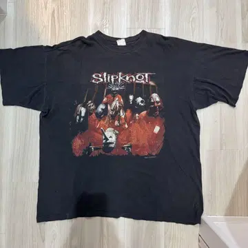 후카세 착용 slipknot 1st album 1999 T-shirt