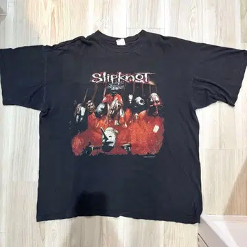 후카세 착용 slipknot 1st album 1999 T-shirt