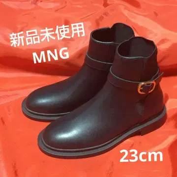 [ 미사용 새상품 ] MNG 숏부츠