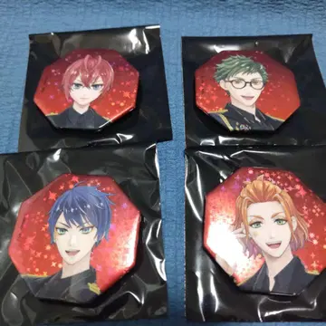 트위스테 블레이징 주얼 홀로그램 캔뱃지 하츠라비율 4인분