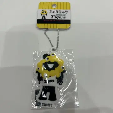 한신 타이거즈 미야쿠미야쿠 3D 러버 마스코트 키체인