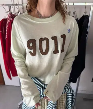 NO.9011 gull long tee