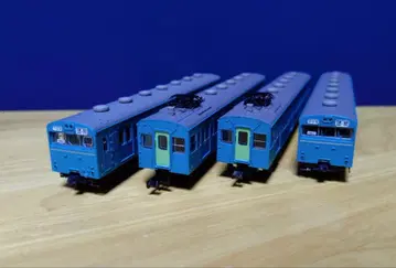 철콜레 72계 센세키선 아콤 개조차 스카이블루 4량 세트