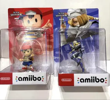 [미개봉 새상품] amiibo 네스 & 시크 세트