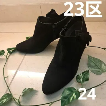 [ 새상품급 ] 23구 스웨이드 숏부츠 부티 24