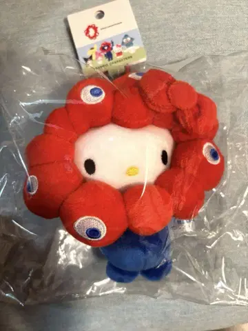 미야쿠미야쿠 키리 봉제 인형 카라비너 키티 만박
