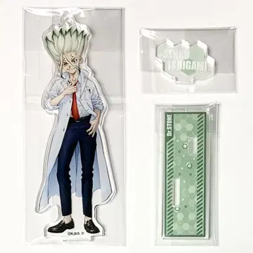 Dr.STONE 이시가미 센쿠 점프 페스타 2022 흰 옷 아크릴 스탠드