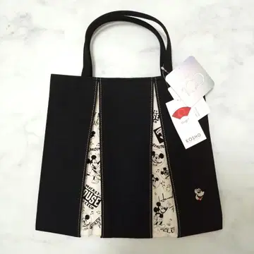 디즈니 콜라보 100주년 광장 KOSHO ougi 캔버스 토트백
