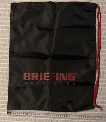 BRIEFING 블랙 나일론 백 수납 봉투 2