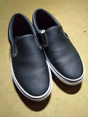 VANS 블랙 슬립온