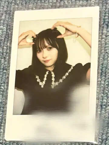 타카네노 나데시코 하시모토 모모코 친필 사인 폴라로이드