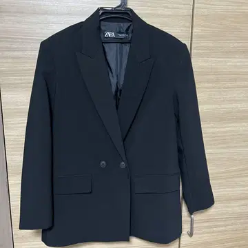 ZARA 블랙 테일러드 자켓 XS