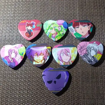 마계의 왕자! 이루마 군 히코복권 하트형 캔뱃지 쿠라라