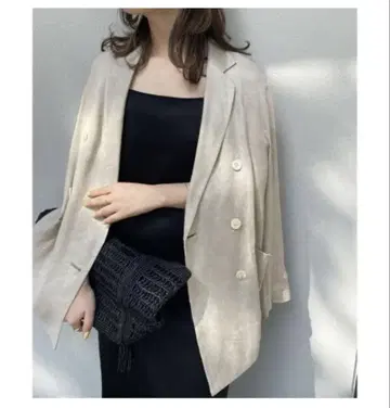 SLOBE IENA 린넨 혼방 테일러드 자켓