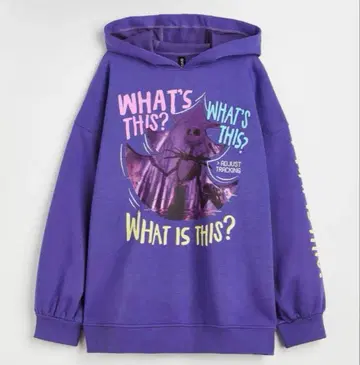 H&M 오버 사이즈 후드 맨투맨 XS