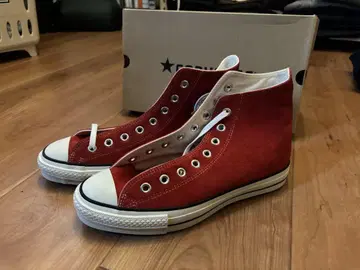 CONVERSE MADE IN JAPAN HI CUT SUEDE RED