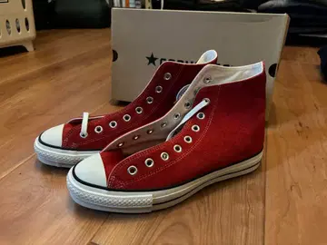 CONVERSE MADE IN JAPAN HI CUT SUEDE RED