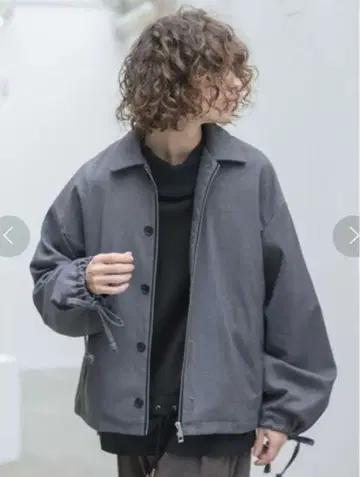 Casper John 와이드 암 턱 블루종
