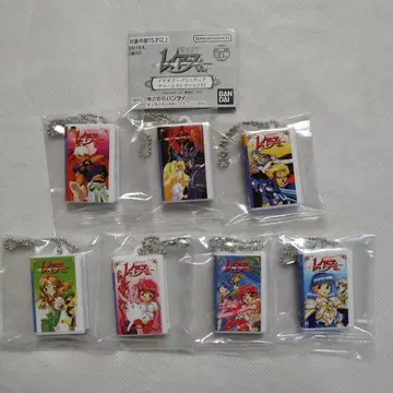 마법기사 레이어스 비디오 테이프 미니어처 참 컬렉션 01 전 7종 세트