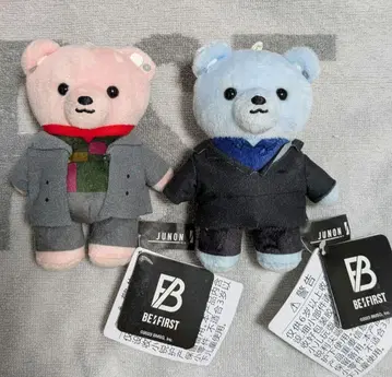 BE:FIRST JUNON 봉제 인형 곰 2체 세트