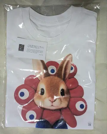 간사이 만박 북유럽관 티셔츠 미야쿠미야쿠 x 토끼 새상품