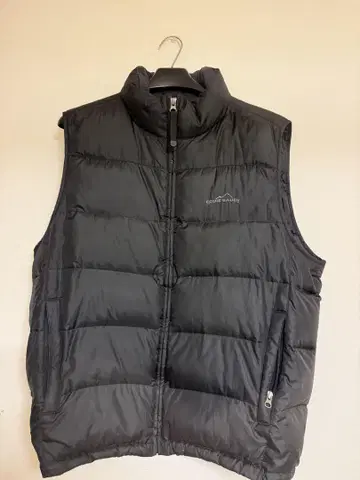 Eddie Bauer 블랙 다운 베스트 L